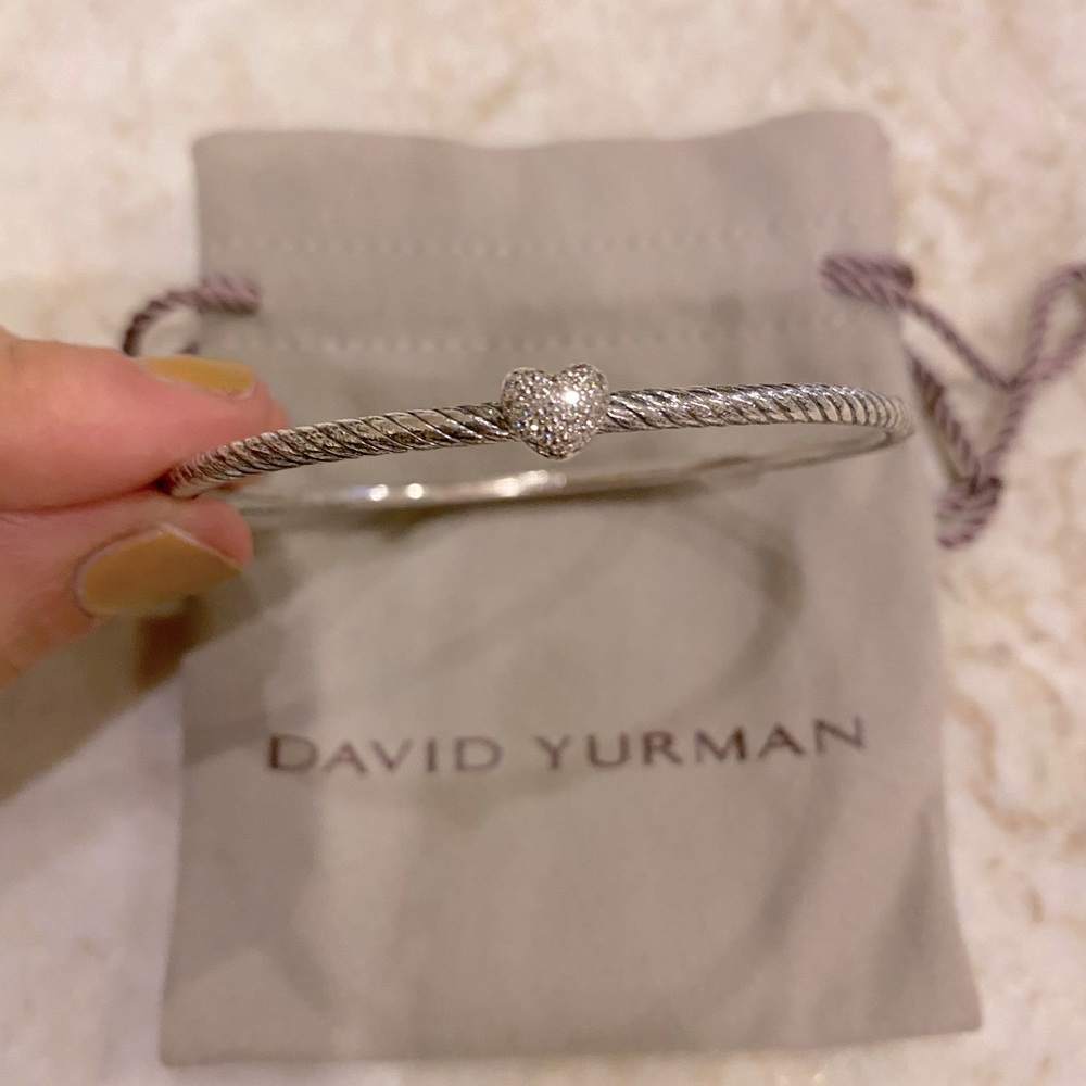David Yurman Diamond Heart Confetti bracelet